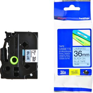 Brother Beschriftungsband TZE-561 Schwarz auf Blau