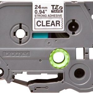 Brother Beschriftungsband TZe-S151 Schwarz auf Transparent